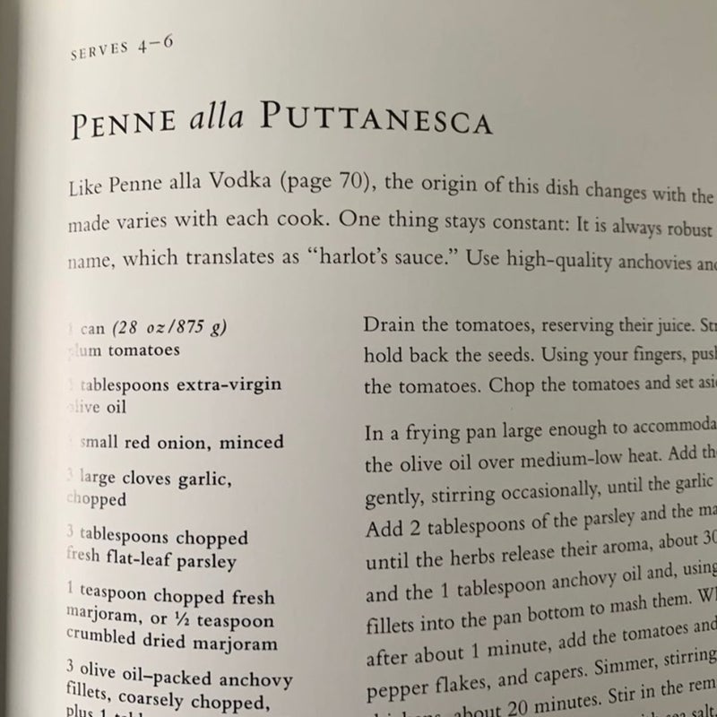 The Big Book of PASTA by Williams Sonoma Ultimate Collection of Recipes ~