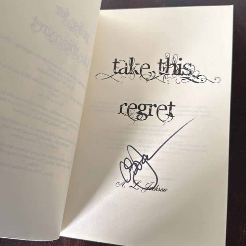 Take This Regret