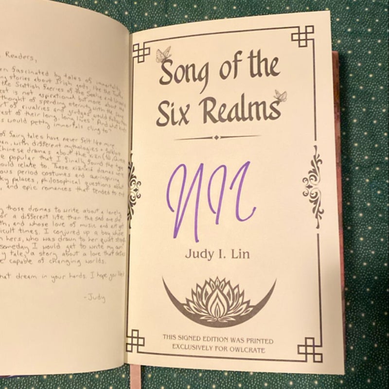 Signed Song of the Six Realms