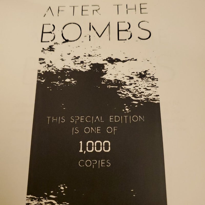 After The Bombs Chapbook Autographed Only 1000 Made