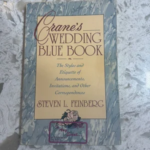 Crane's Wedding Blue Book