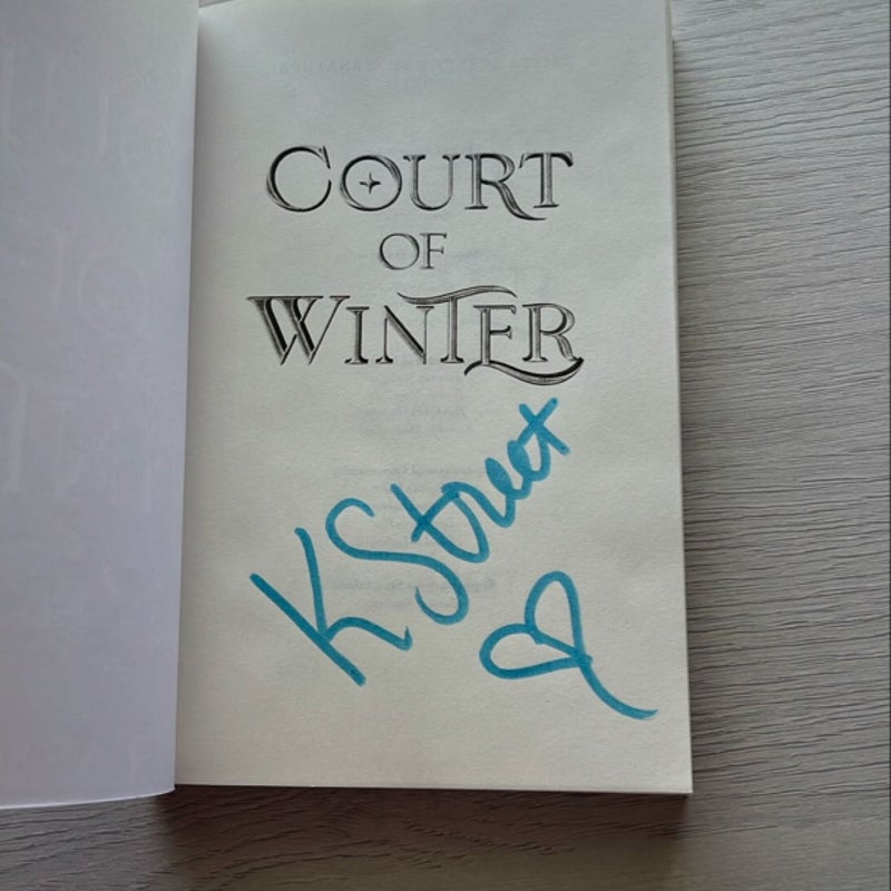 Court of Winter *SIGNED* 