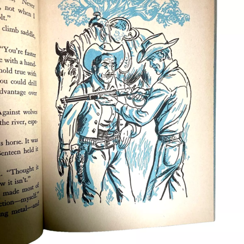 The Rifleman Hardcover Book Whitman Cole Fannin 1959 Authorized TV Adventure