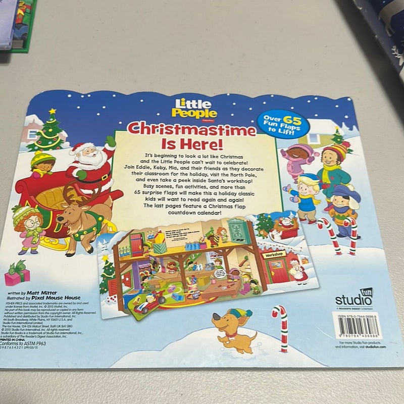 Little People. Christmastime Is Here - Lift the Flap Book