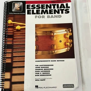 Essential Elements for Band - Book 2 with EEi: Percussion/Keyboard Percussion (Book/Online Media)