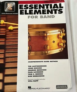 Essential Elements for Band - Book 2 with EEi: Percussion/Keyboard Percussion (Book/Online Media)