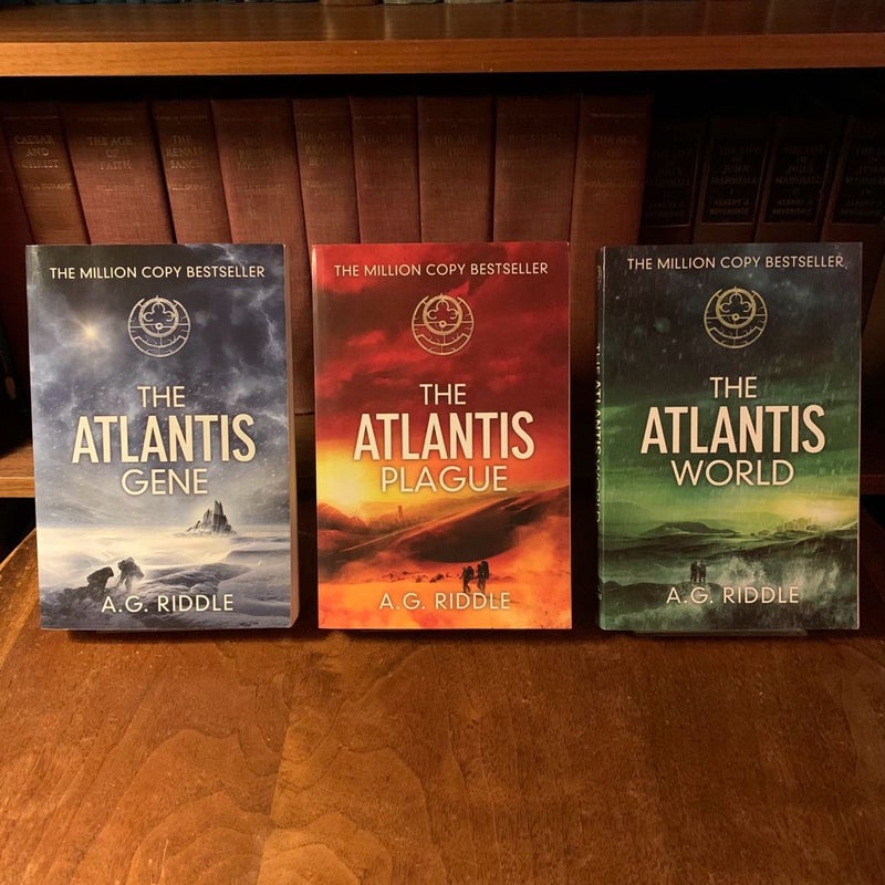 The Origin Mystery Trilogy: The Atlantis Gene, The Atlantis Plague, The Atlantis World