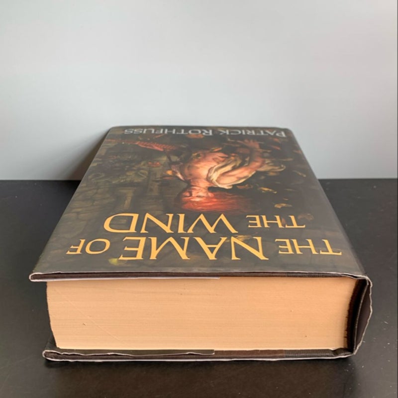 The Name of the Wind (Rare alternate Donato “Fabio” cover design, First Edition, 3rd Printing)