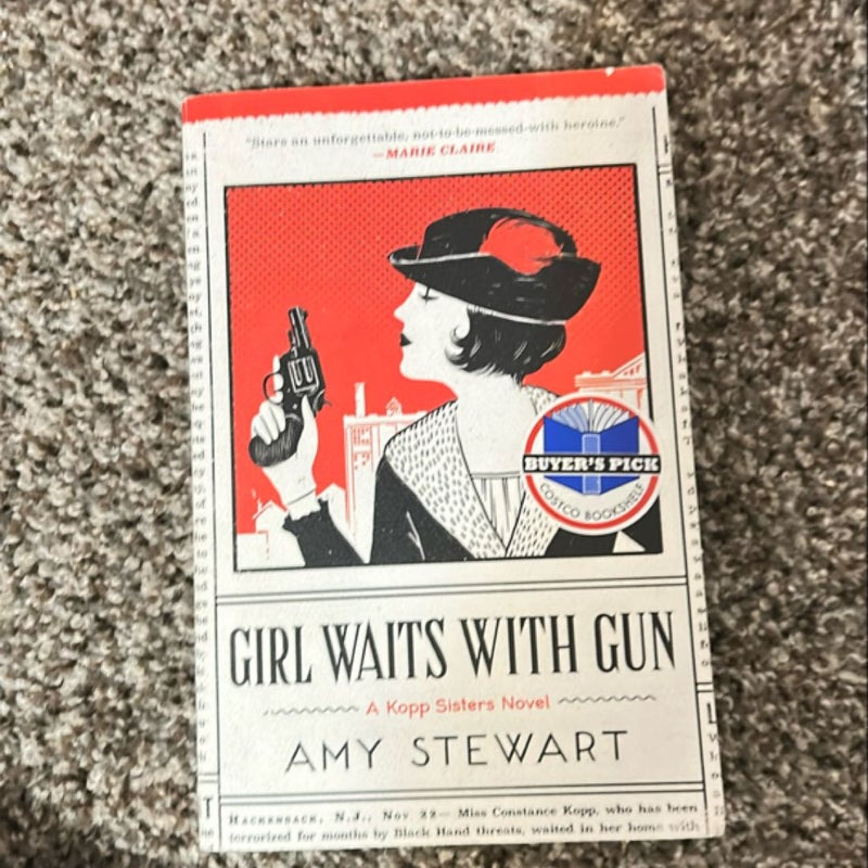 Girl Waitts with Gun