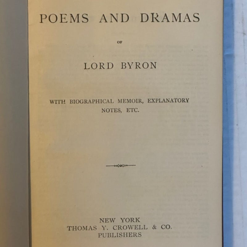 Byron’s Poetical Works