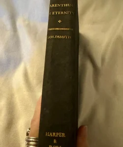 A Parenthesis in Eternity 1963 First Edition