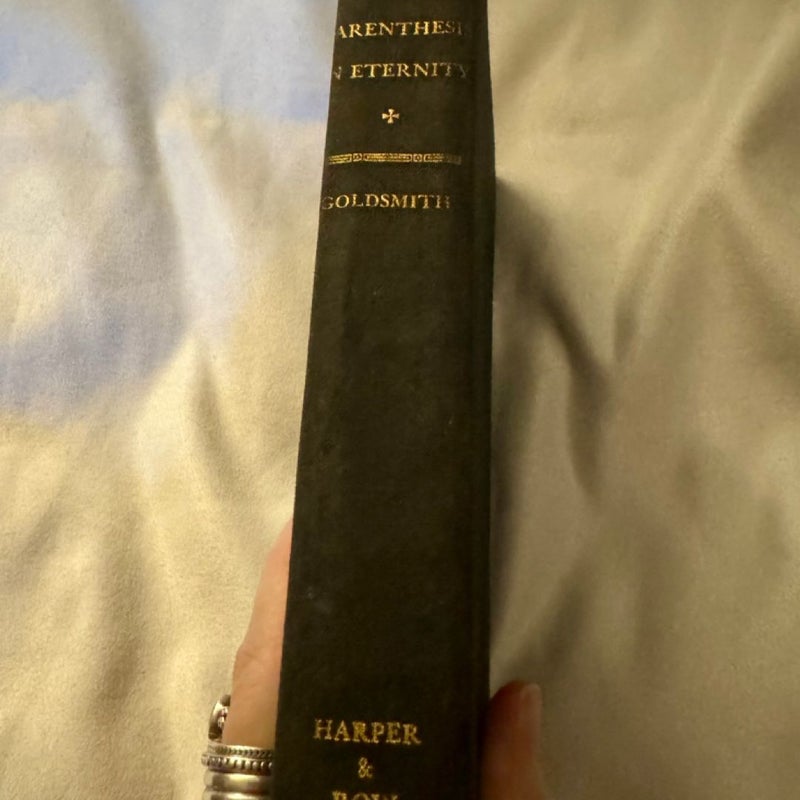 A Parenthesis in Eternity 1963 First Edition