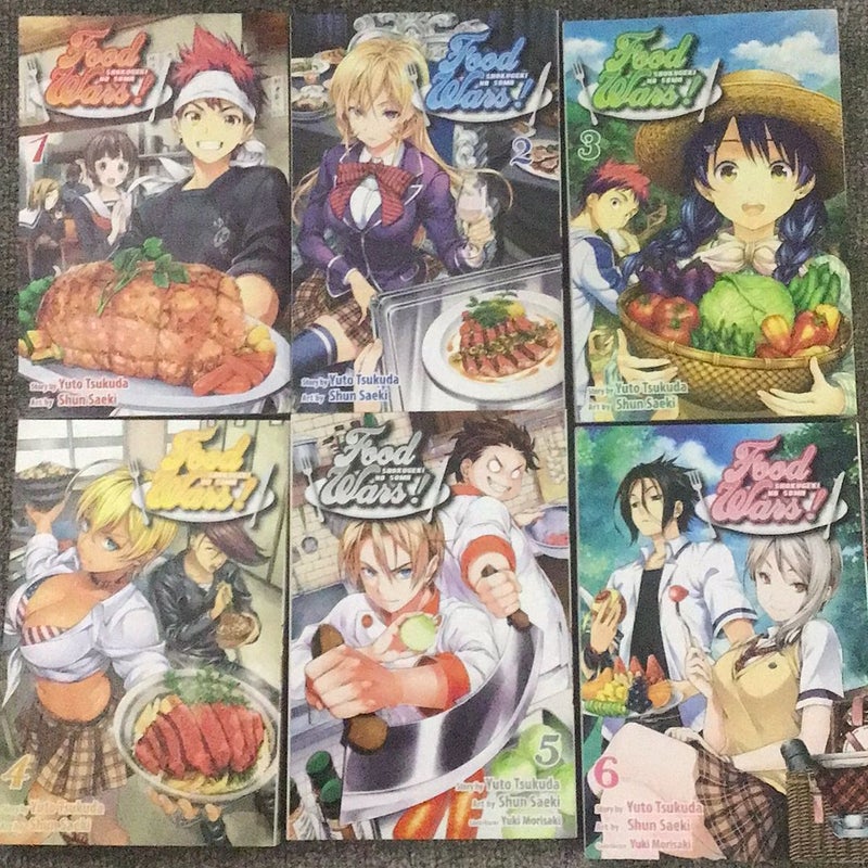 Food Wars 1-6