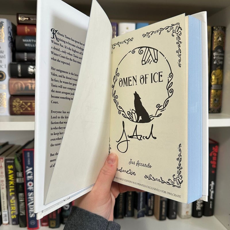 Omen of Ice OWLCRATE EXCLUSIVE EDITION