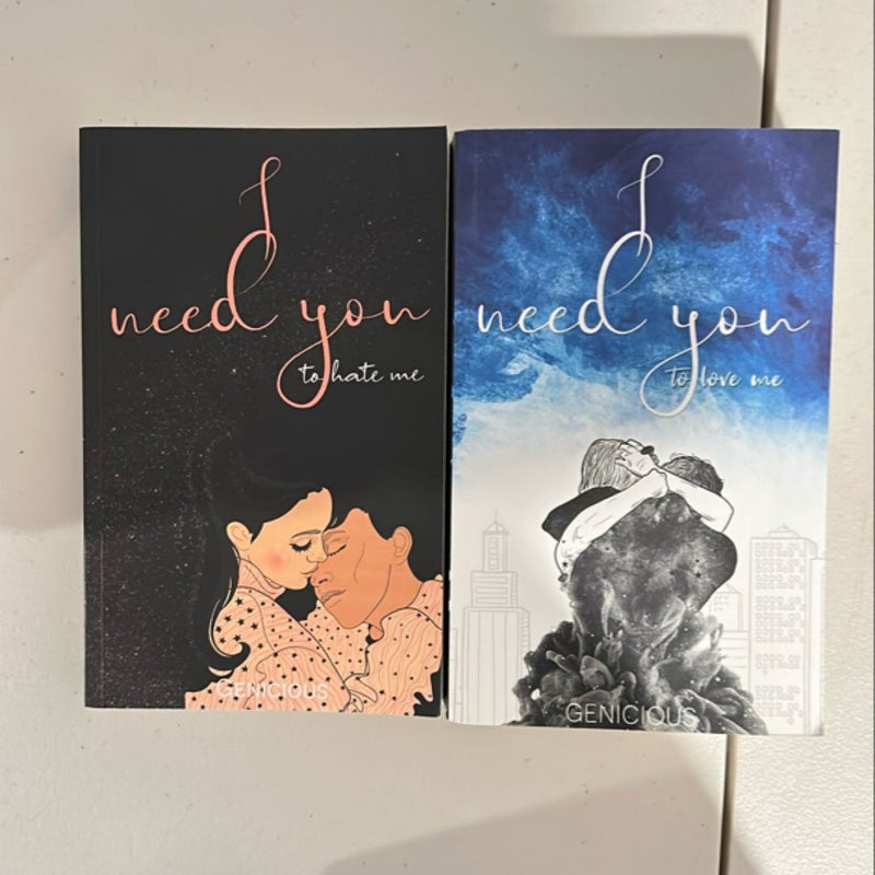 I Need You to Hate Me series 