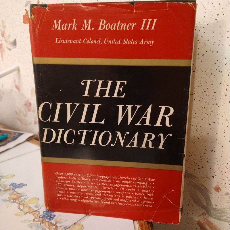 The Civil War Dictionary
