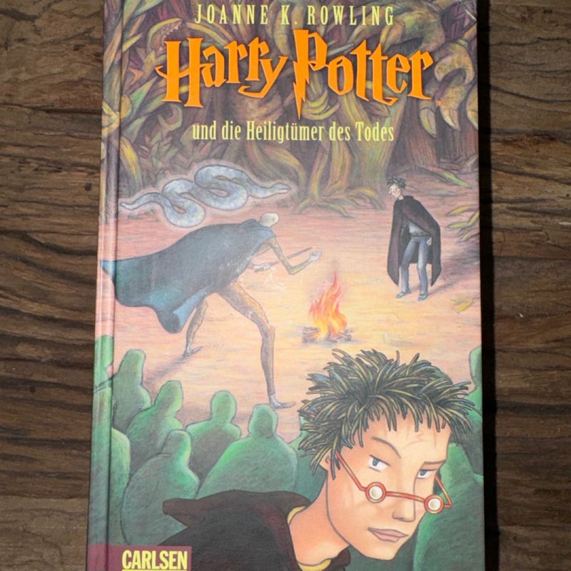 Harry Potter All Books 1999 German Edition Rare 