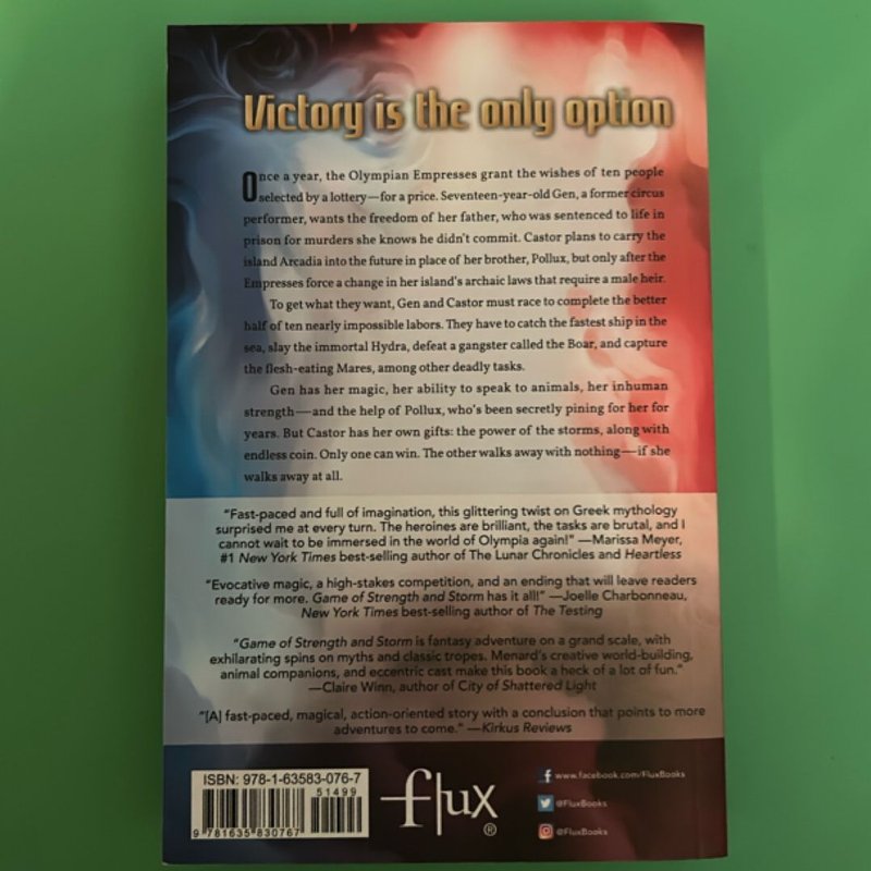 Game of Strength and Storm