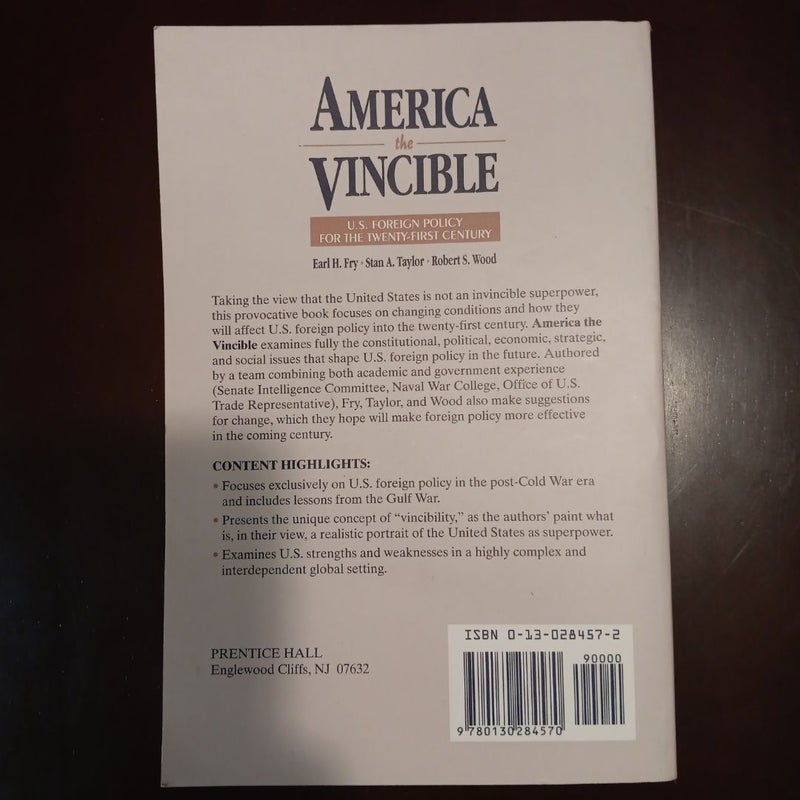 America the Vincible