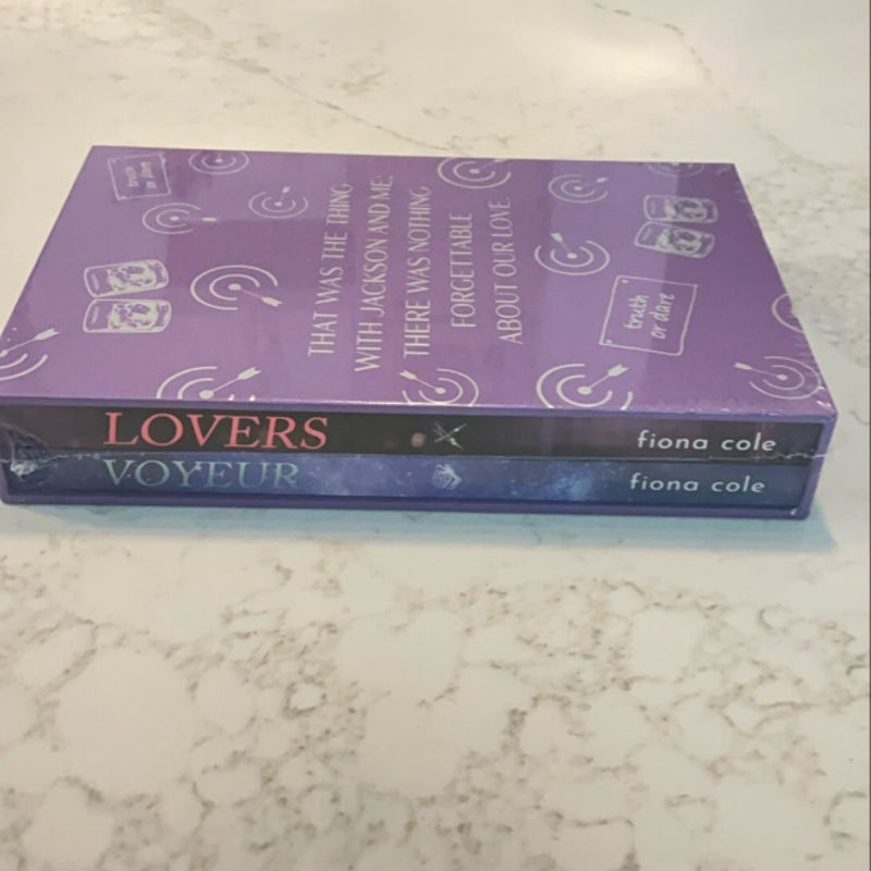 New! Signed! Voyeur & Lovers - Enternal Embers book box