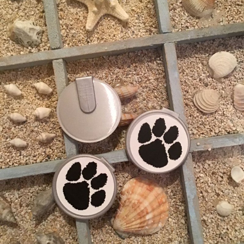 Paw Print Bookmarks 3 for $4