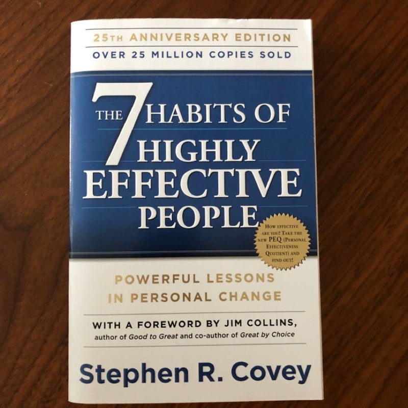 The 7 Habits of Highly Effective People by Stephen R. Covey