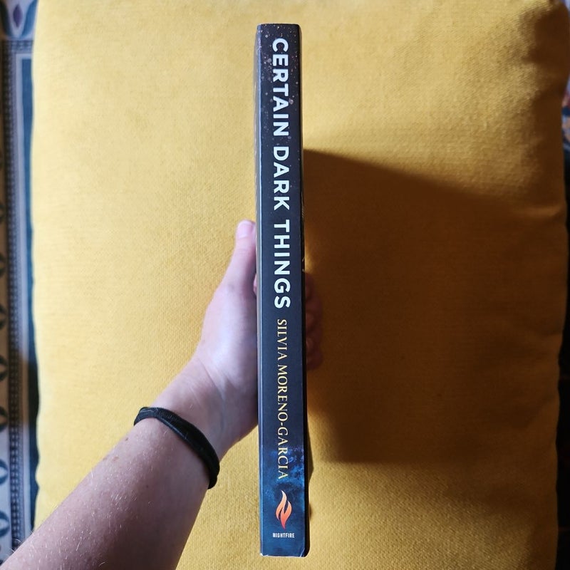 Certain Dark Things w/Signed Book Plate 