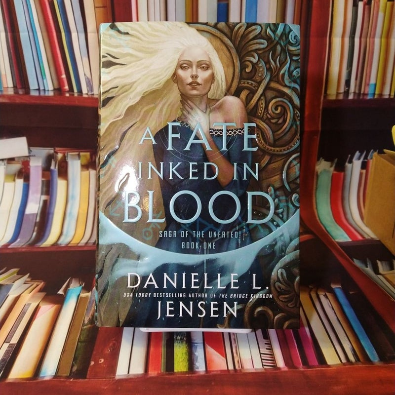 A Fate Inked in Blood FIRST EDITION WITH EDGES