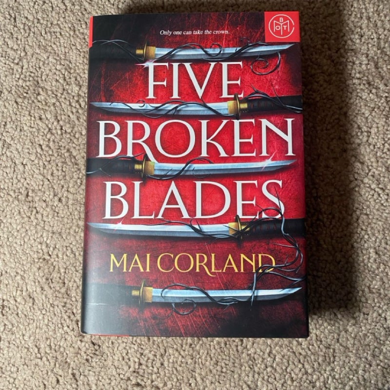 Five Broken Blades - BOTM