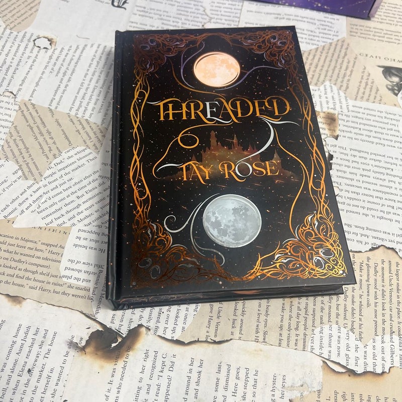 Moonlight Book Box Special Edition of Threaded by Tay Rose will ship in the box it arrived in.