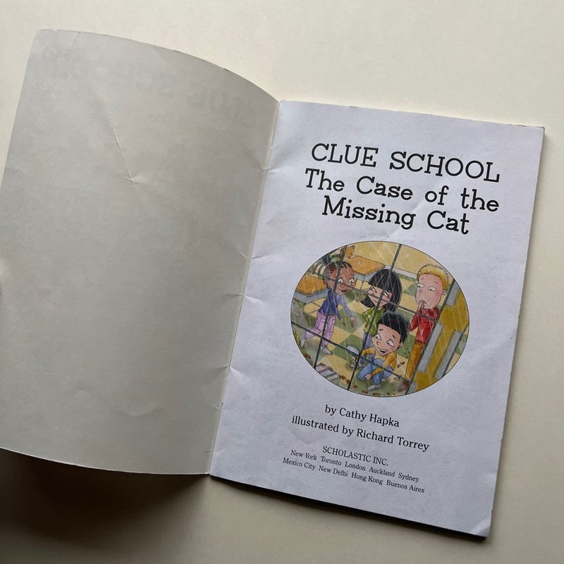 Clue School: The Case Of The Missing Cat