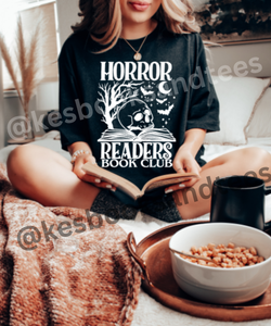 Horror Reader T-shirt *Please Read Descripition*