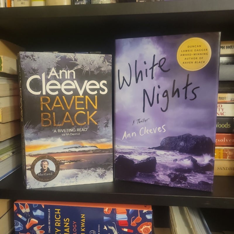 Raven Black and White Nights (Shetland series bundle)