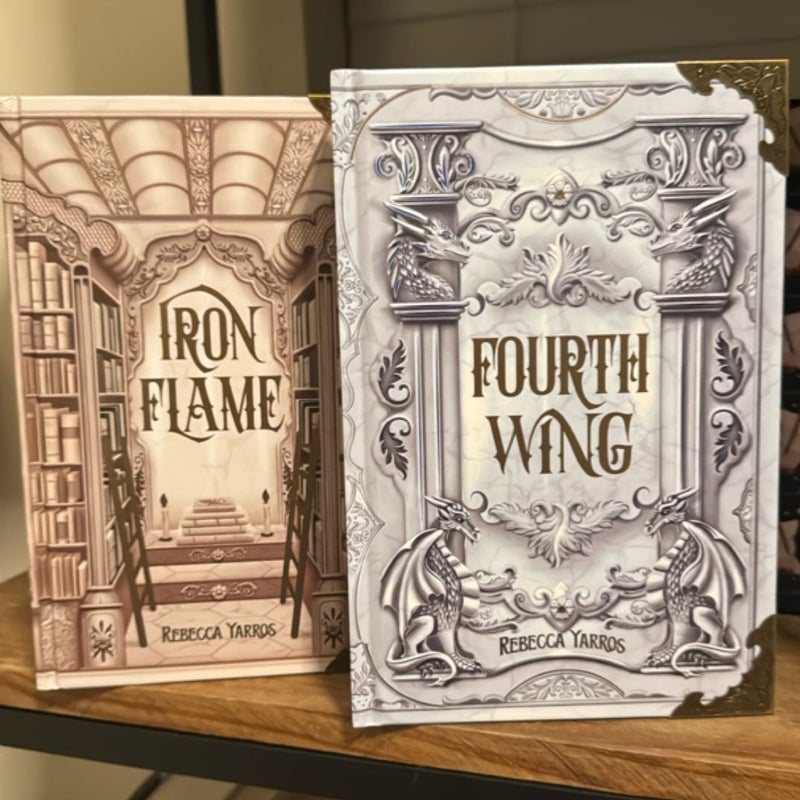 Fourth Wing & Iron Flame Bookish Box Editions