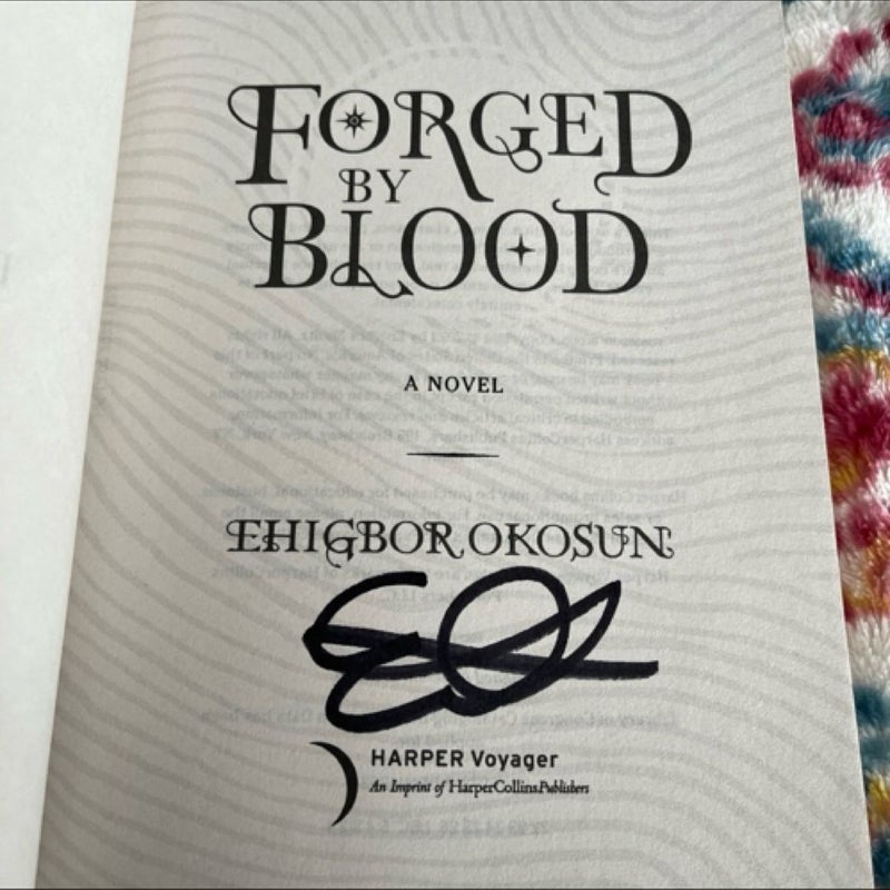 (ARC & SIGNED) Forged by Blood