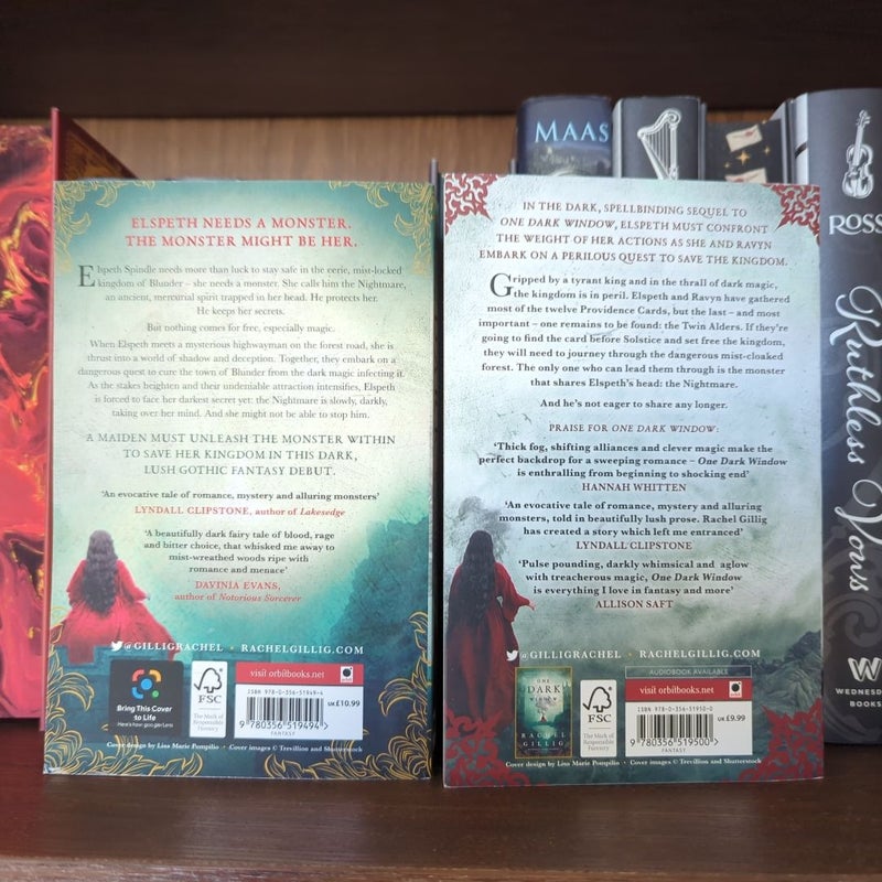 One Dark Window and Two Twisted Crowns (UK paperback)