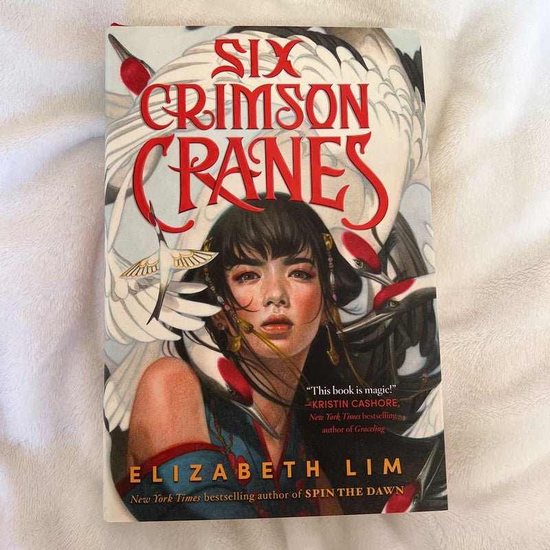 Six Crimson Cranes