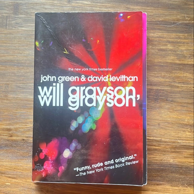 Will Grayson, Will Grayson