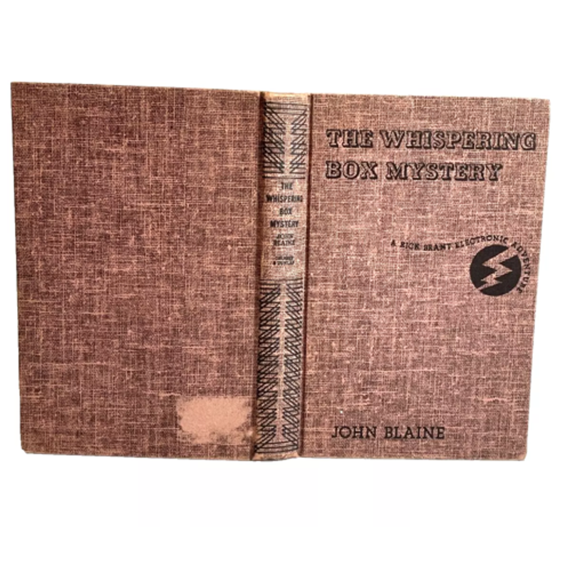 THE WHISPERING BOX MYSTERY:A RICK BRANT ELECTRONIC ADVENTURE-John Blaine