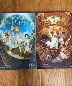 The Promised Neverland Manga Volumes 1 and 2