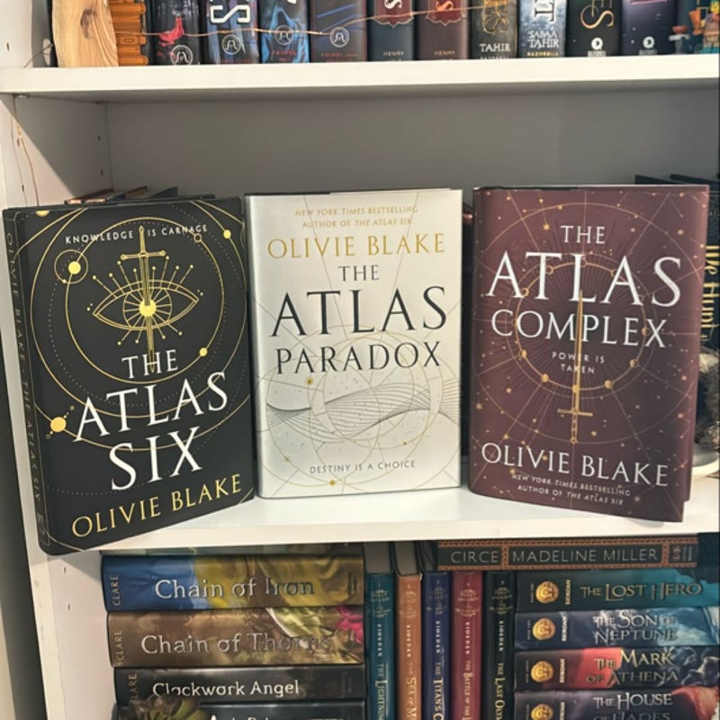 The Atlas Six Trilogy by Olivie Blake, Hardcover Pangobooks