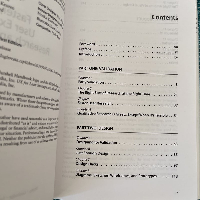 UX for Lean Startups