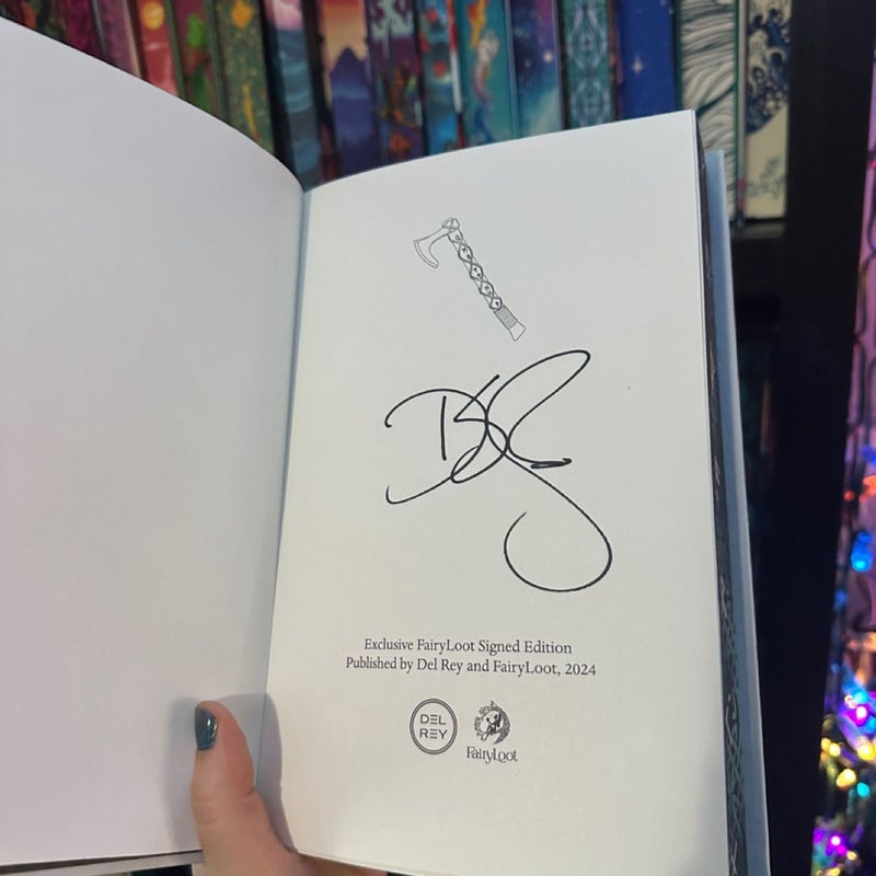 A Fate Inked In Blood - Fairyloot SIGNED