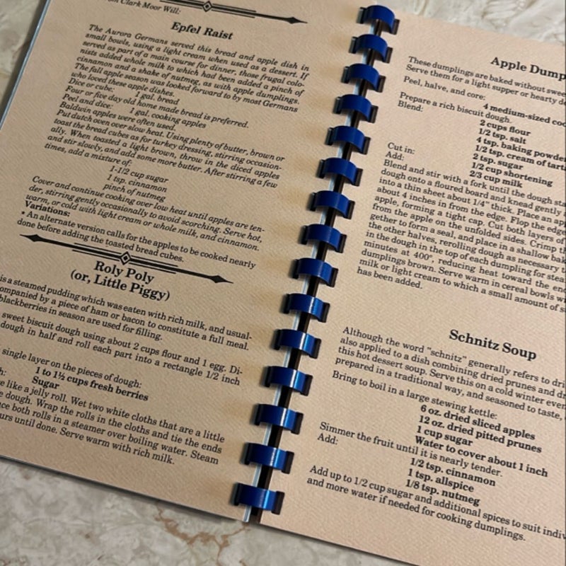 Aurora Colony Heritage Recipes