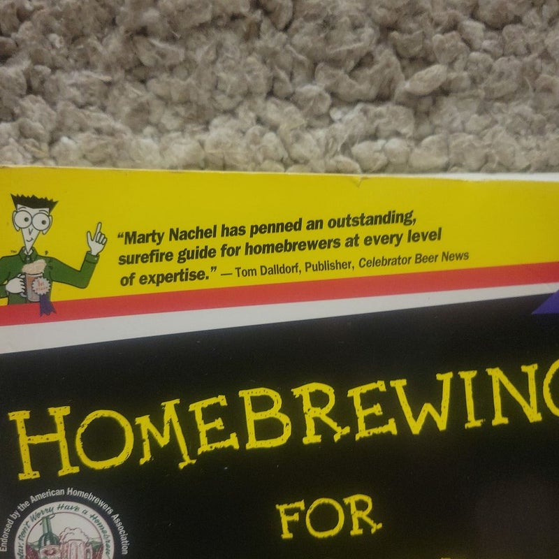 Homebrewing for Dummies by Marty Nachel, Paperback Pangobooks