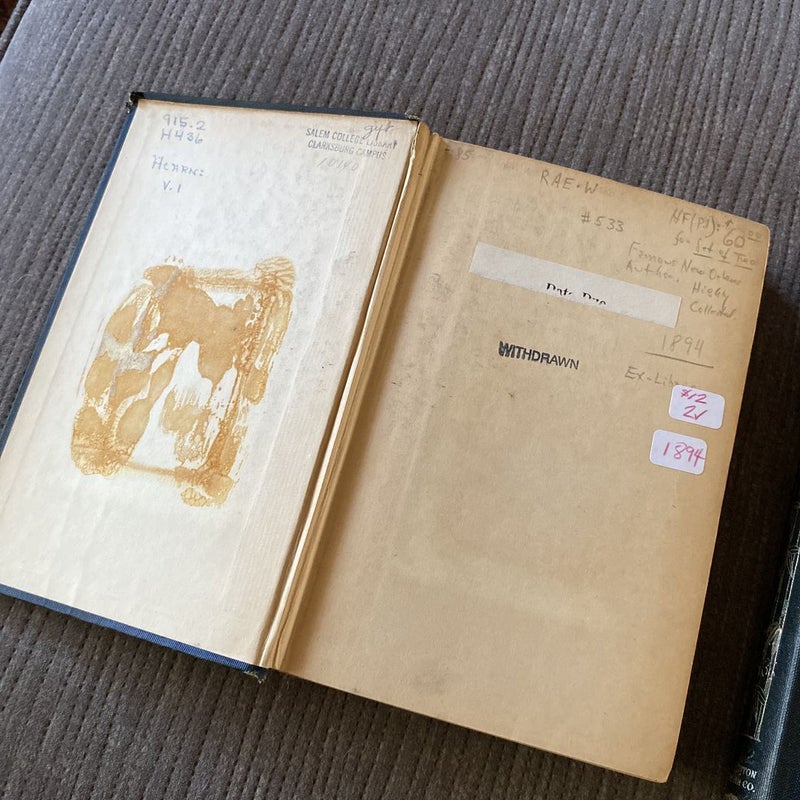 Glimpses of Unfamiliar Japan Vol. 1 and 2