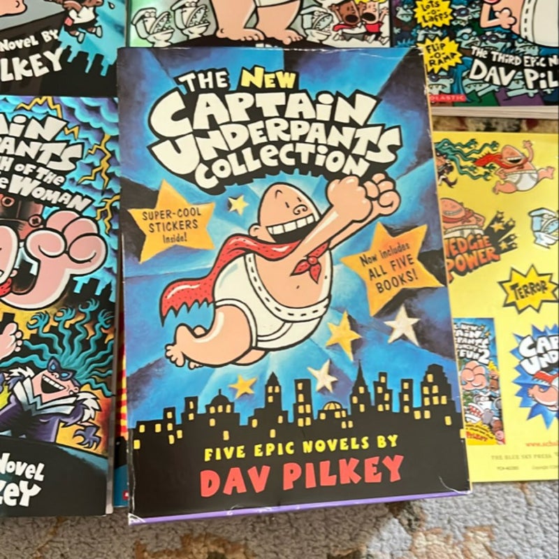 The New Captain Underpants Collection