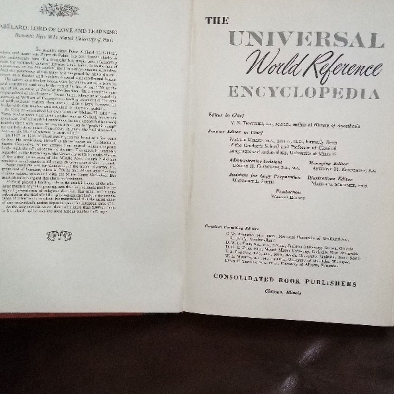 The Universal World Reference Encyclopedia Book Number 11 Phelps to Rocky