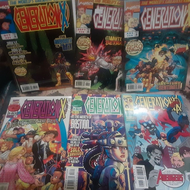 Generation X 1-31 Marvel Comics lot 