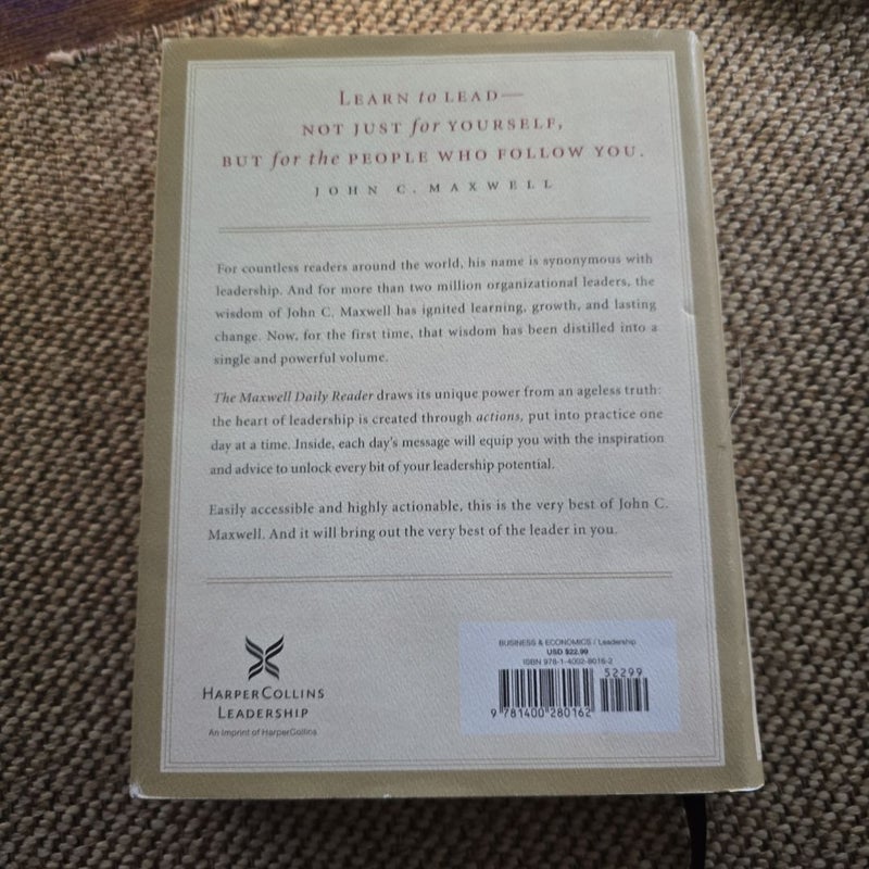 The Maxwell Daily Reader